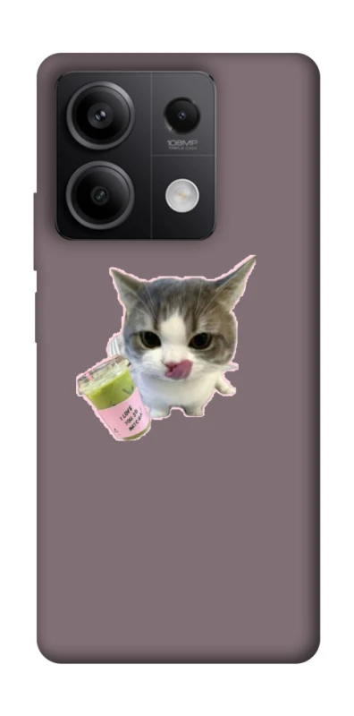 Чохол на Xiaomi Redmi Note 13 5G cat matcha фото 1 з 1