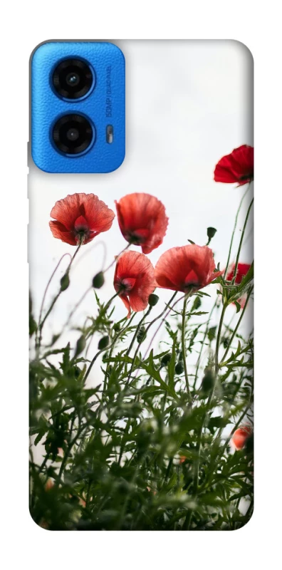 Чохол на Motorola Moto G45 Поле маків фото 1 з 1
