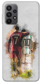 Чохол на Samsung Galaxy A23 4G Ronaldo та Messi фото 1 з 1