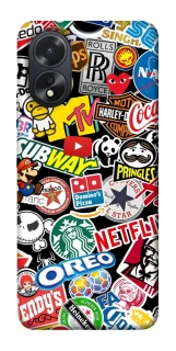 Чехол на Oppo A18 brands фото 1 из 1