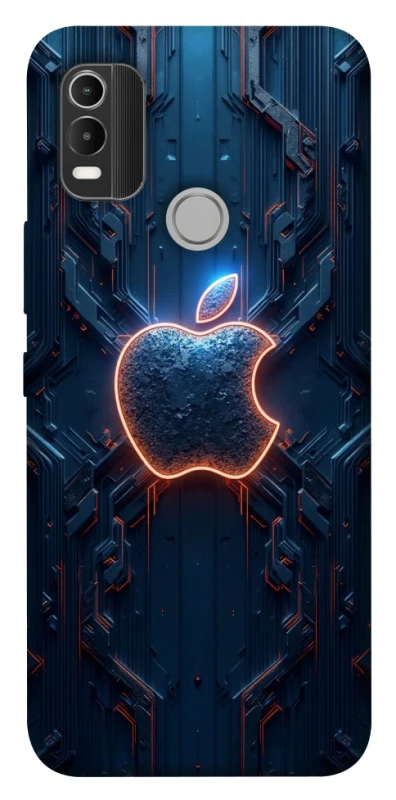 Чохол на Nokia C21 Plus Apple logo ver.1 фото 1 з 1