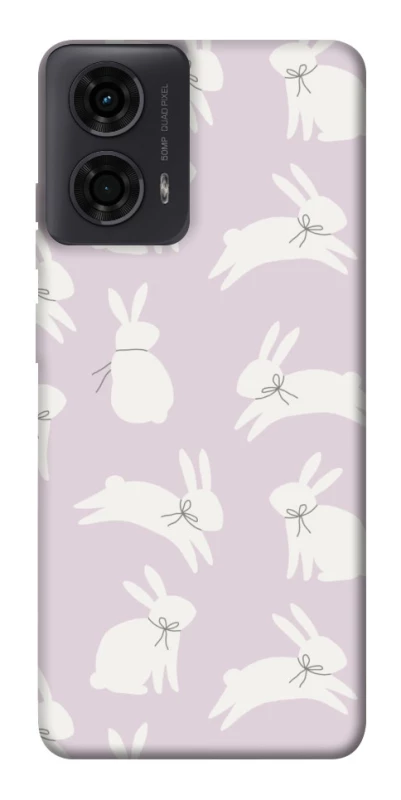 Чохол на Motorola Moto G04 Bunny Kisses фото 1 з 1