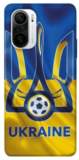 Чохол на Xiaomi Redmi K40 / K40 Pro / K40 Pro+ / Poco F3 Футбольний Герб v3 фото 1 з 1