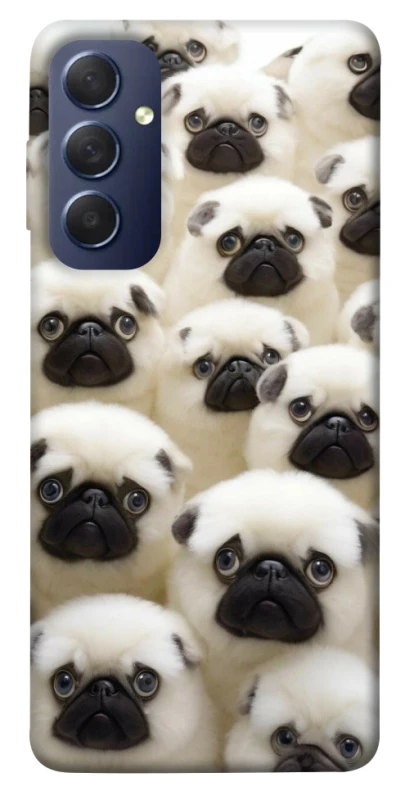 Чохол на Samsung Galaxy M54 5G Doggy Pug Love фото 1 з 1