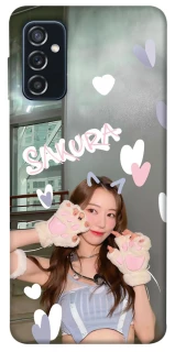 Чохол на Samsung Galaxy M52 Sakura - LE SSERAFIM фото 1 з 1