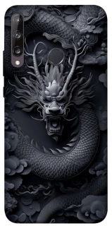 Чехол на Huawei P40 Lite E black dragon фото 1 из 1