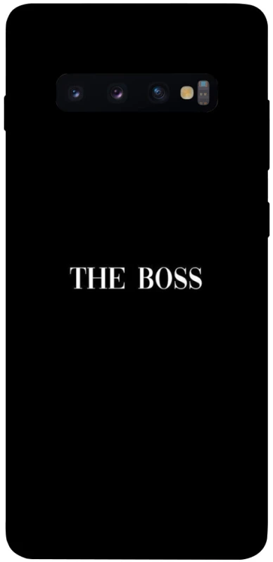 Чохол на Samsung Galaxy S10+ The boss фото 1 з 1