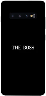 Чохол на Samsung Galaxy S10+ The boss фото 1 з 1
