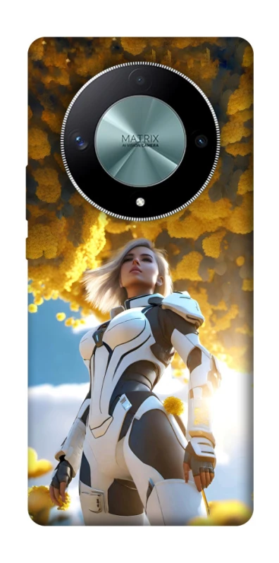 Чехол на Huawei Magic6 Lite Cyber space girl ver.3 фото 1 из 1