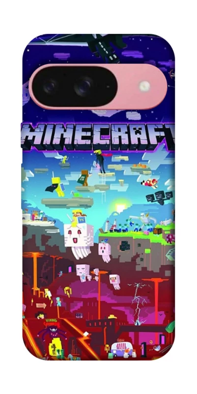 Чехол на Google Pixel 9 Minecraft world фото 1 из 1