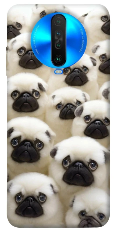 Чохол на Xiaomi Poco X2 Doggy Pug Love фото 1 з 1