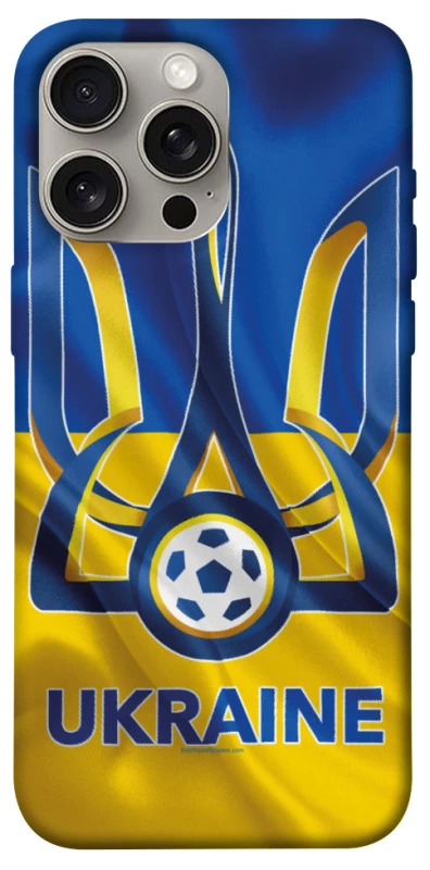 Чехол на Apple iPhone 15 Pro Max (6.7") Футбольный Герб v3 фото 1 из 1