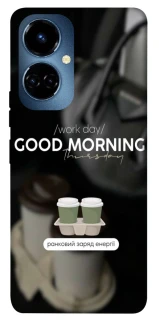 Чехол на TECNO Camon 19 Pro Thursday coffee фото 1 из 1