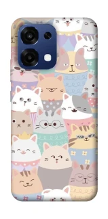 Чохол на Oppo A6 Pro 4G/5G Funny Kittens ver.2 фото 1 з 2