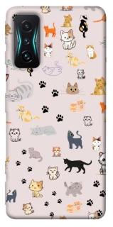 Чохол на Xiaomi Redmi K50 Gaming Cat style ver.1 фото 1 з 1