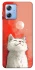 Чохол на Motorola Moto G84 Cute kittie фото 1 з 1