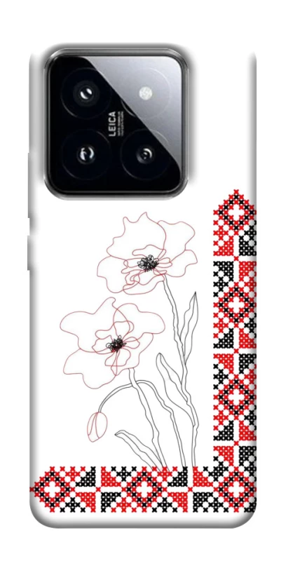 Чохол на Xiaomi 14 Pro Вишиванка на смартфон фото 1 з 1