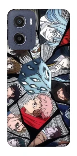 Чехол на Motorola Moto G05 jujutsu kaisen v4 фото 1 из 1