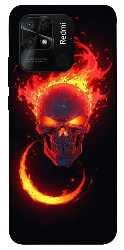 Чехол на Xiaomi Redmi 10C Blood Skull фото 1 из 1