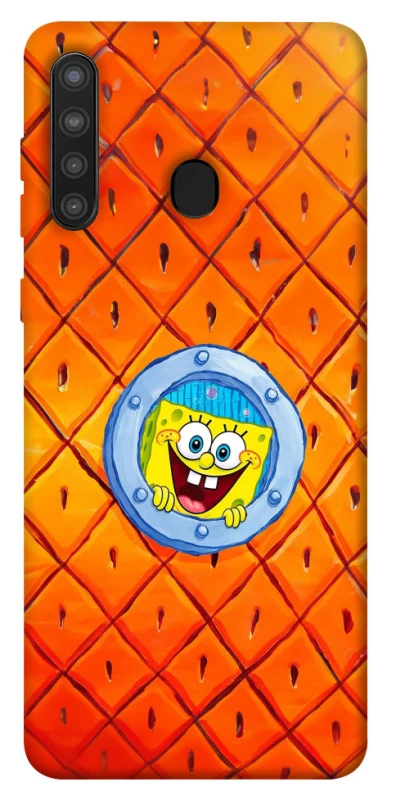 Чохол на Samsung Galaxy A21 Дім Спанч Боба фото 1 з 1
