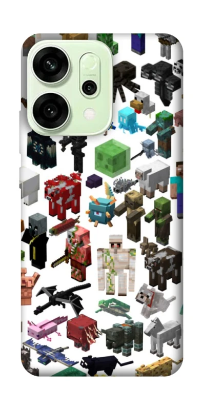 Чохол на Oppo Reno 14 Minecraft v4 фото 1 з 1