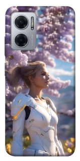 Чохол на Xiaomi Redmi Note 11E Cyber space girl ver.1 фото 1 з 1
