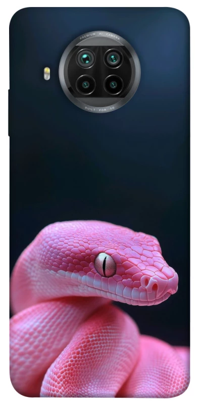 Чохол на Xiaomi Mi 10T Lite / Redmi Note 9 Pro 5G Рожева змія фото 1 з 1