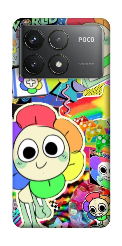 Чохол на Xiaomi Poco F6 Pro Dandy world collage фото 1 з 1