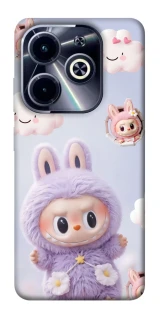 Чохол на Infinix Hot 40i Labubu & clouds фото 1 з 1