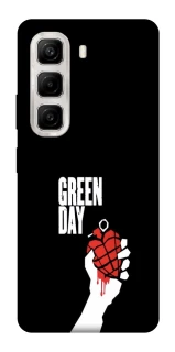 Чехол на Infinix Hot 50 4G Green Day logo фото 1 Чехол на Infinix Hot 50 4G Green Day logo фото 1 из 1
