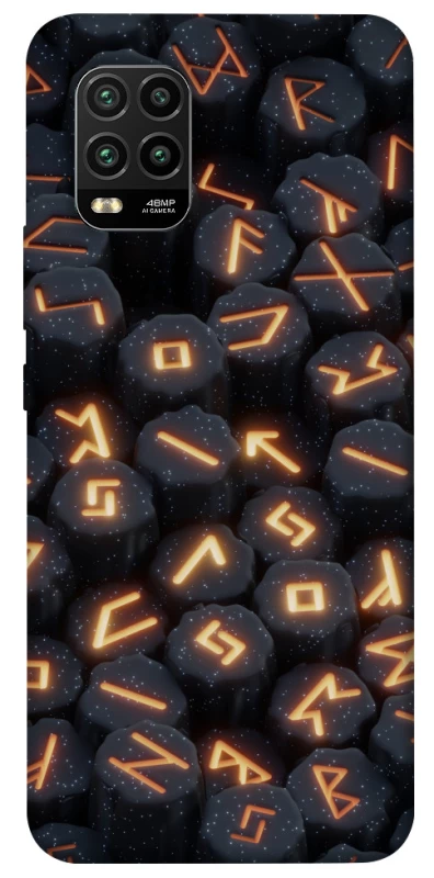 Чехол на Xiaomi Mi 10 Lite Огненые руны фото 1 из 1
