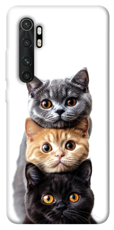 Чохол на Xiaomi Mi Note 10 Lite Гарні котики фото 1 з 1