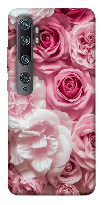 Чехол на Xiaomi Mi Note 10 / Note 10 Pro / Mi CC9 Pro Розовые цветы фото 1 из 1