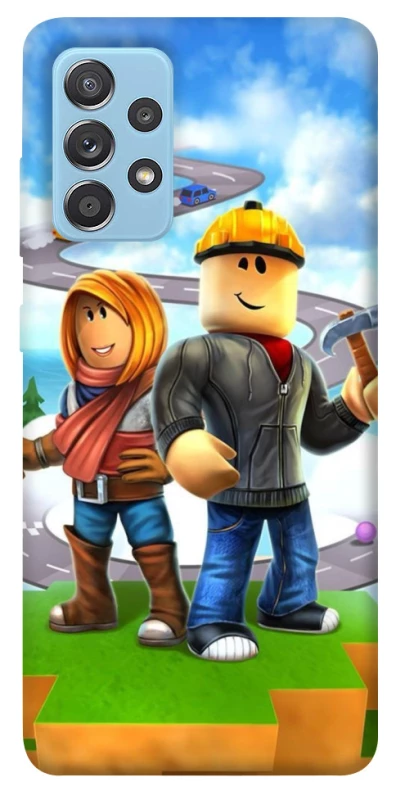 Чохол на Samsung Galaxy A52 4G / A52 5G Roblox Builder Adventure фото 1 з 1