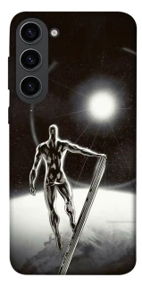 Чехол на Samsung Galaxy S23 Серебряный сёрфер фото 1 из 1