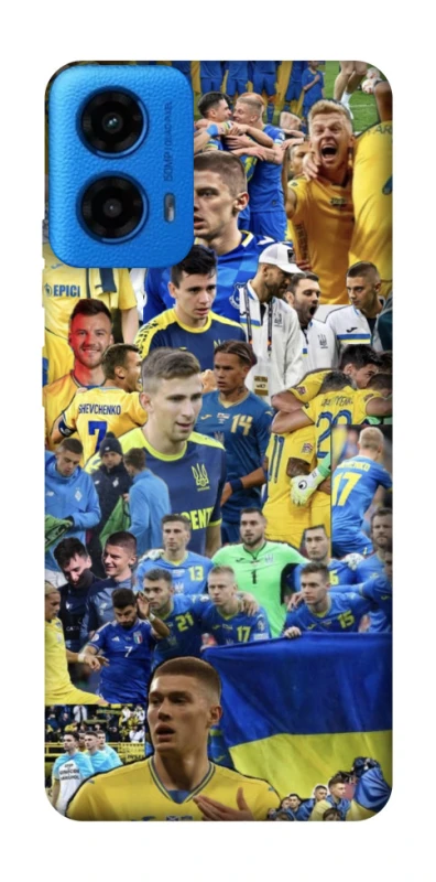 Чехол на Motorola Moto G45 UA-Football ver.6 фото 1 из 1