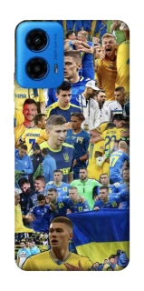 Чохол на Motorola Moto G45 UA-Football ver.6 фото 1 з 1