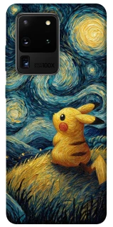 Чехол на Samsung Galaxy S20 Ultra Pikachu and Van Gogh фото 1 из 1