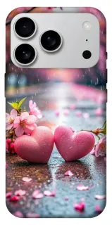 Чехол на Apple iPhone 18 Pro Max Pink heart фото 1 из 2