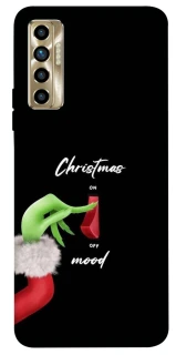 Чохол на TECNO Camon 17P Grinch mood фото 1 з 1