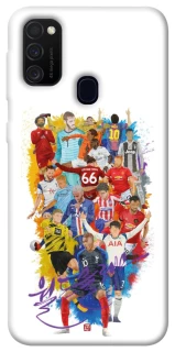 Чехол на Samsung Galaxy M30s / M21 Football Abstract v2 фото 1 из 1