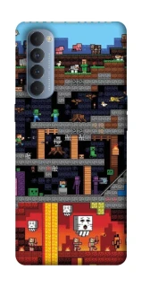 Чохол на Oppo Reno 4 Pro Minecraft фото 1 з 1