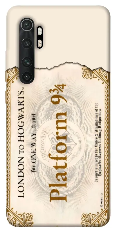 Чехол на Xiaomi Mi Note 10 Lite Ticket 9-3/4 фото 1 из 1