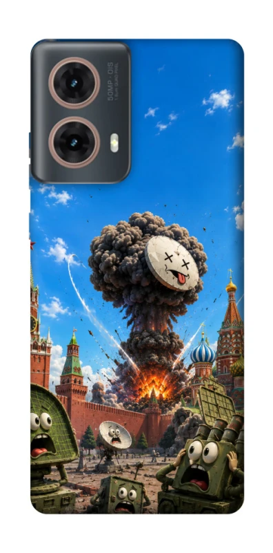 Чохол на Motorola Moto G85 Moscow never sleeps ver.7 фото 1 з 1