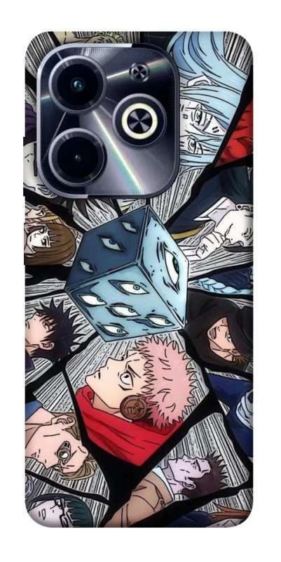 Чохол на Infinix Hot 40i jujutsu kaisen v4 фото 1 з 1