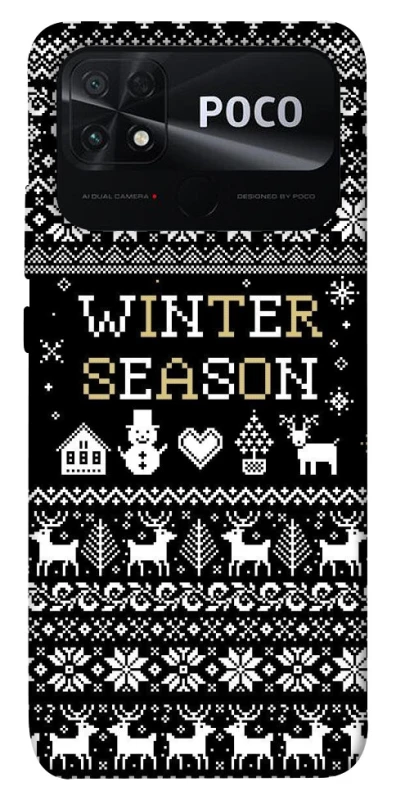 Чехол на Xiaomi Poco C40 Christmas jumper ver.1 фото 1 из 1