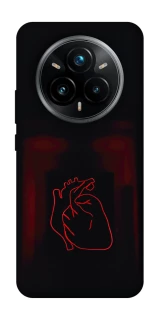 Чехол на Realme 14 Pro Красное сердце фото 1 из 1