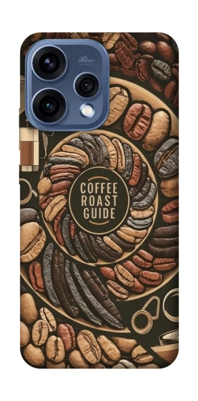 Чехол на Oppo Reno 15 Coffee roast guide фото 1 из 2
