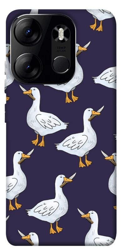 Чохол на Tecno Spark Go 2023 Гуси з претензією фото 1 з 1