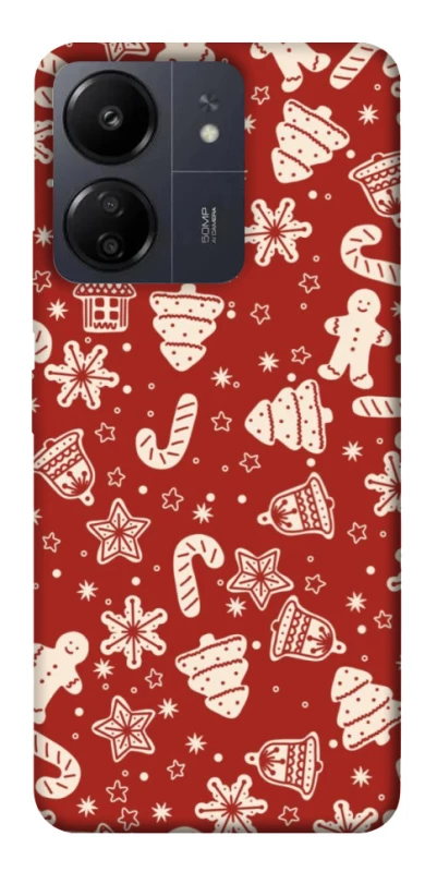 Чехол на Xiaomi Poco C65 Новогодний v3 фото 1 из 1